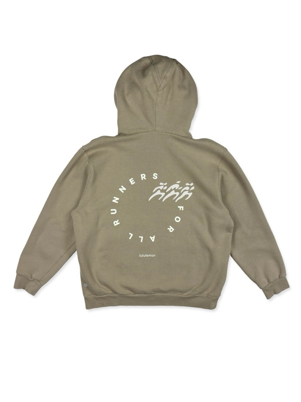 Lululemon Steady State For All Runners Hoodie in Sheer Oak